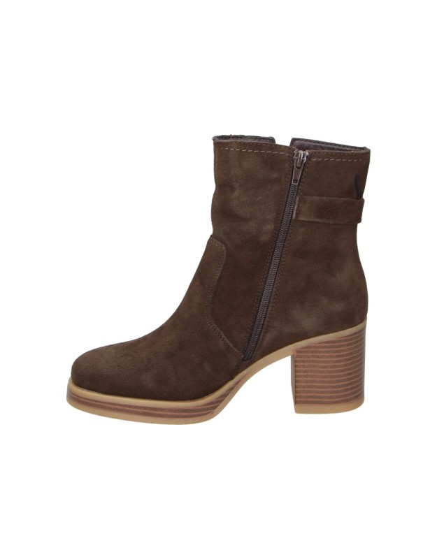 Botines MARILA con Tacón para Mujer en color Marrón TEJA