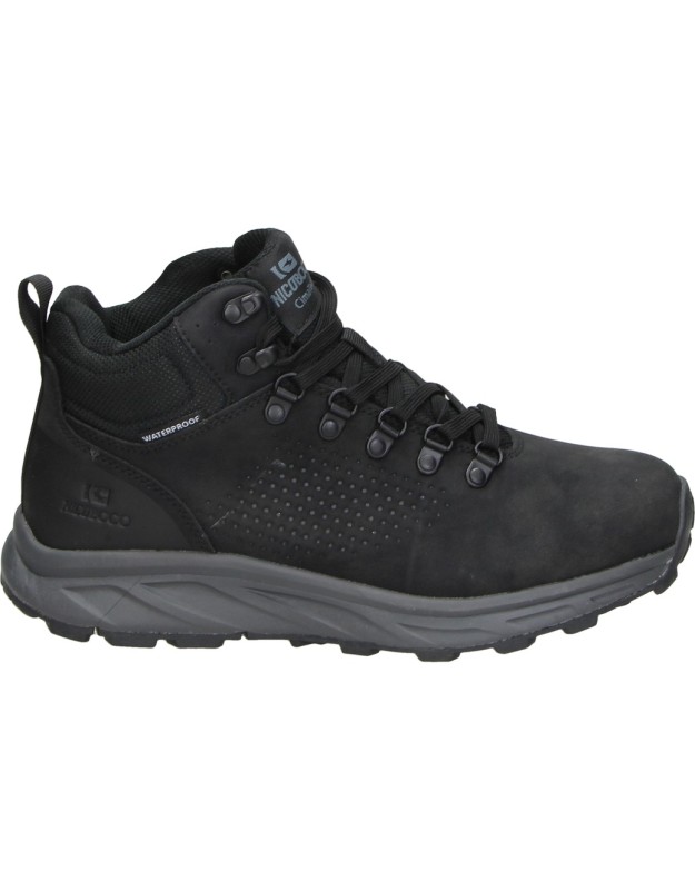 Botas NICOBOCO Trakking para Hombre en Negro goofy mid