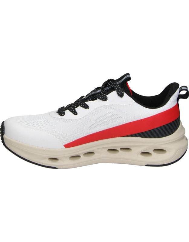 Zapatillas DUCATI Airlift para Hombre en Blanco y Detalles en Rojo, Beige y Negro