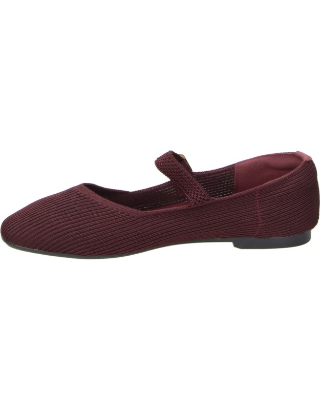 Bailarinas CARMINA JHILTON con Hebilla para Mujer color Burdeos G63-2467