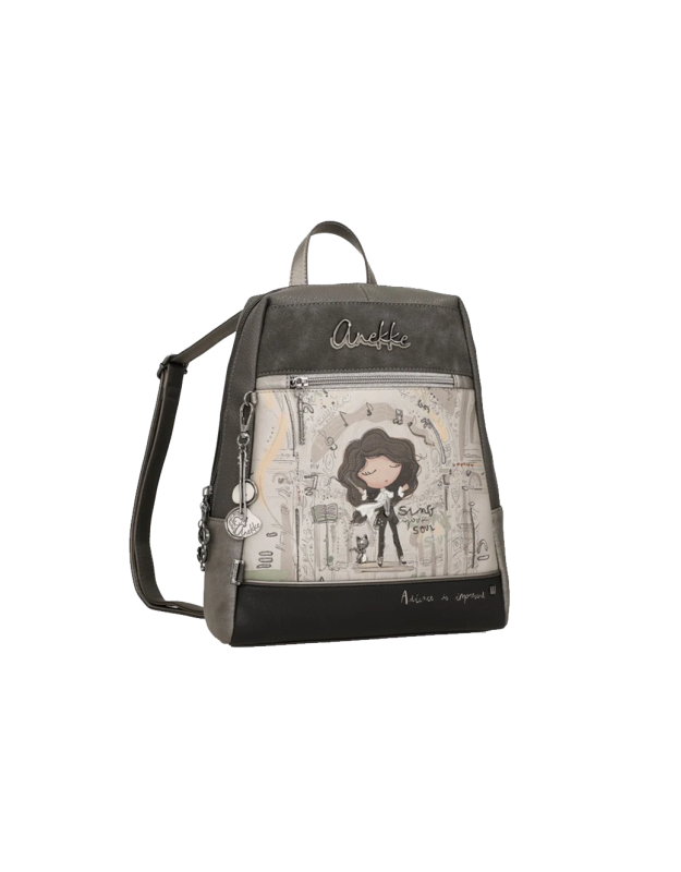 Mochila ANEKKE para Mujer con Ilustraciones Multicolor 43805-018
