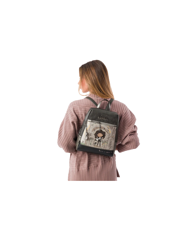 Mochila ANEKKE para Mujer con Ilustraciones Multicolor 43805-018