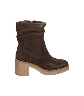 MARILA marrón rima botines para mujer