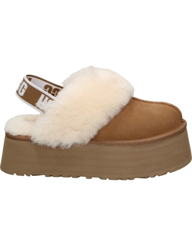 Zapatos UGG Funkette Platform con Pelo para Mujer color Camel 1113474