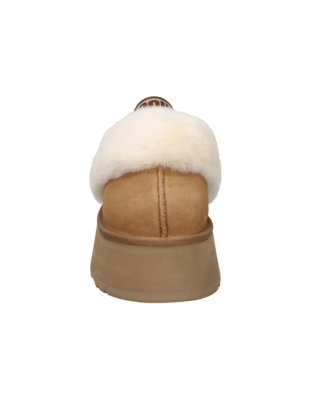 Zapatos UGG Funkette Platform con Pelo para Mujer color Camel 1113474