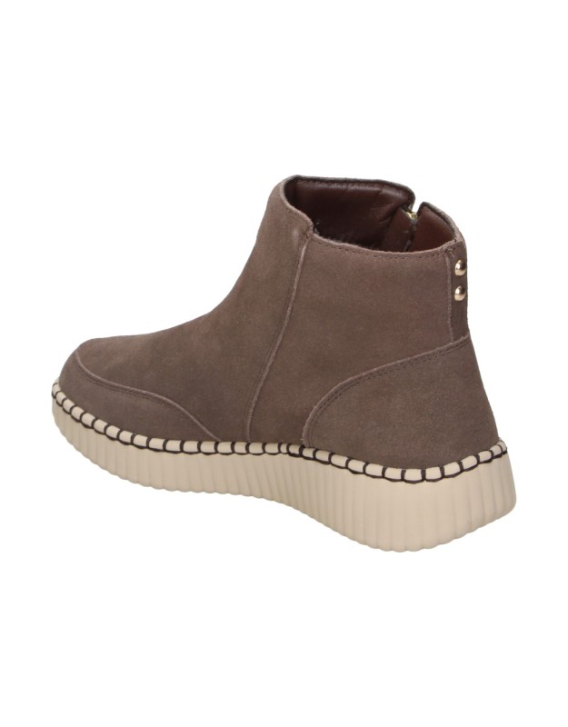 Botines de Cuña SKECHERS para Mujer color Marrón Chocolate 169086-CHOC