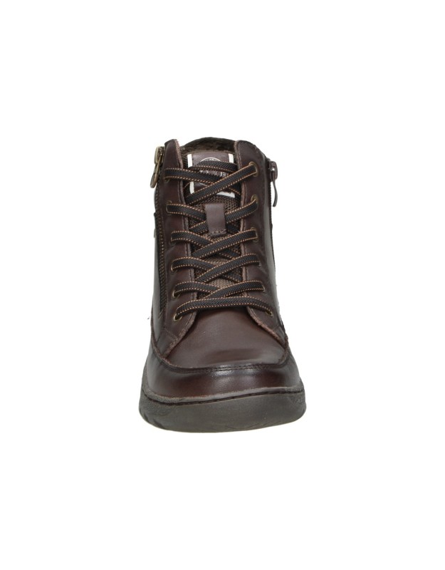 Botines cómodo de mujer C. TAPIOCA t580-18 color marrón