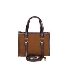 Bolso con Asas LAURA SANZ para Mujer color Marrón R S6368