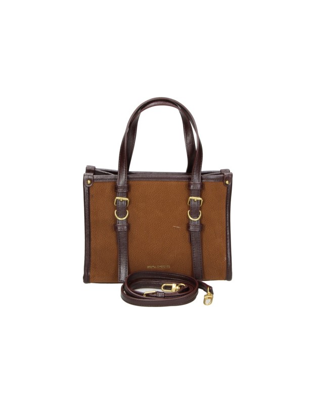 Bolso con Asas LAURA SANZ para Mujer color Marrón R S6368
