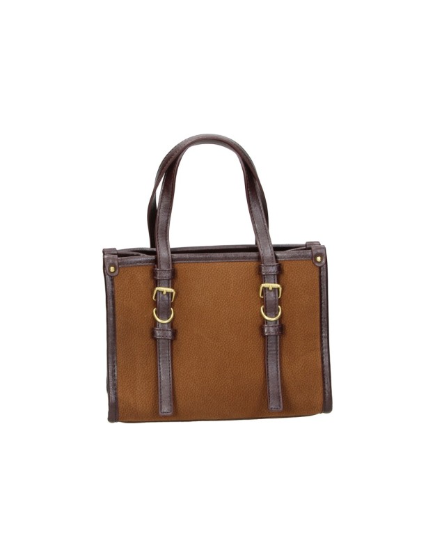 Bolso con Asas LAURA SANZ para Mujer color Marrón R S6368