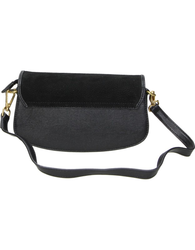 Bolso Bandolera LAURA SANZ para Mujer color Negro R S6514