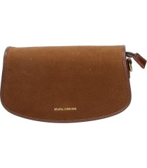 Bolso Bandolera LAURA SANZ para Mujer color Camel R S6514