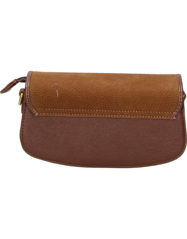Bolso Bandolera LAURA SANZ para Mujer color Camel R S6514