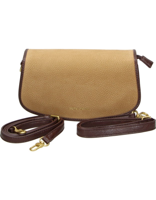 Bolso bandolera LAURA SANZ R S6514 en taupe para mujer