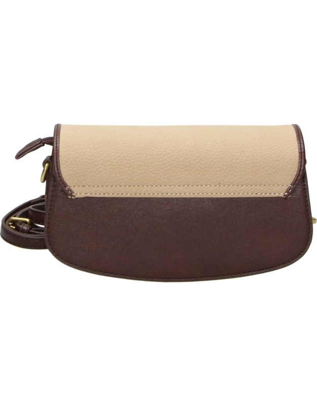 Bolso Bandolera LAURA SANZ para Mujer color Beige R S6514
