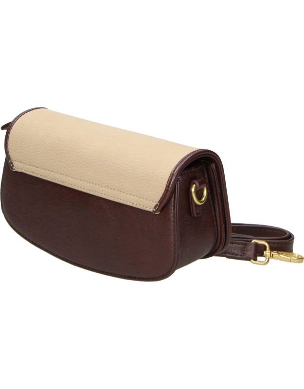 Bolso Bandolera LAURA SANZ para Mujer color Beige R S6514