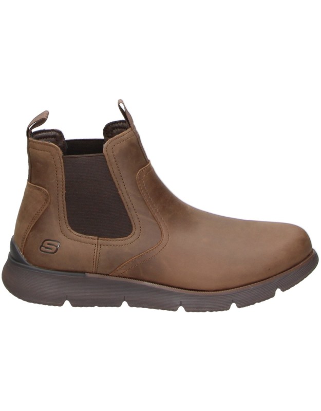 Botas Chelsea SKECHERS Air-Cooled Memory Foam para Hombre color Marrón 205227-CHOC