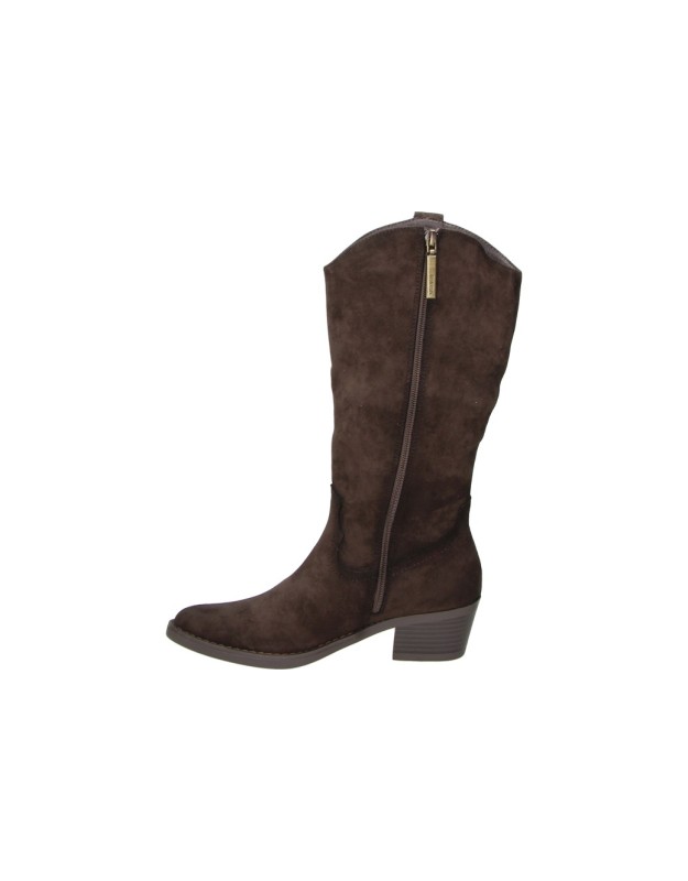 Botas vegan de mujer REFRESH 176145 color marrón