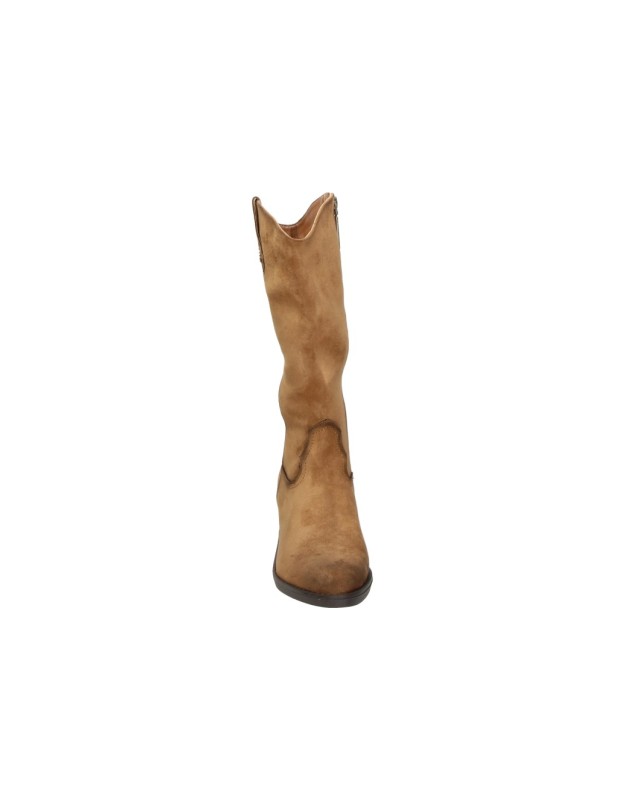Botas para mujer con tacón REFRESH 176145 en camel