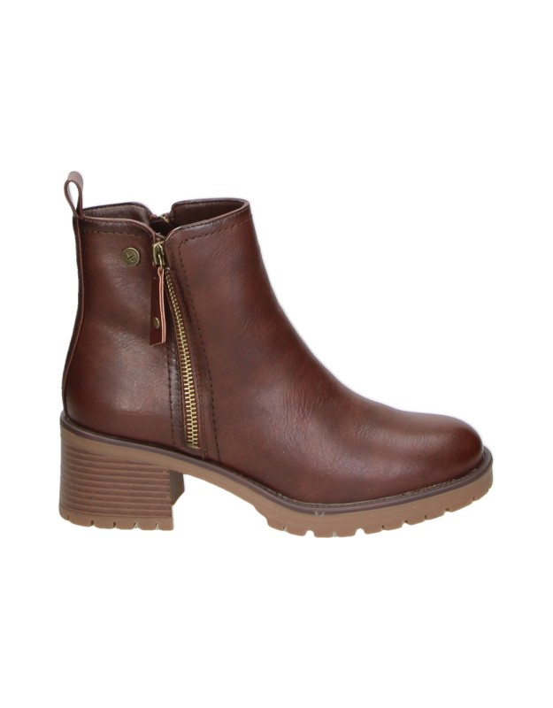 XTI marrón 146085 botines para mujer