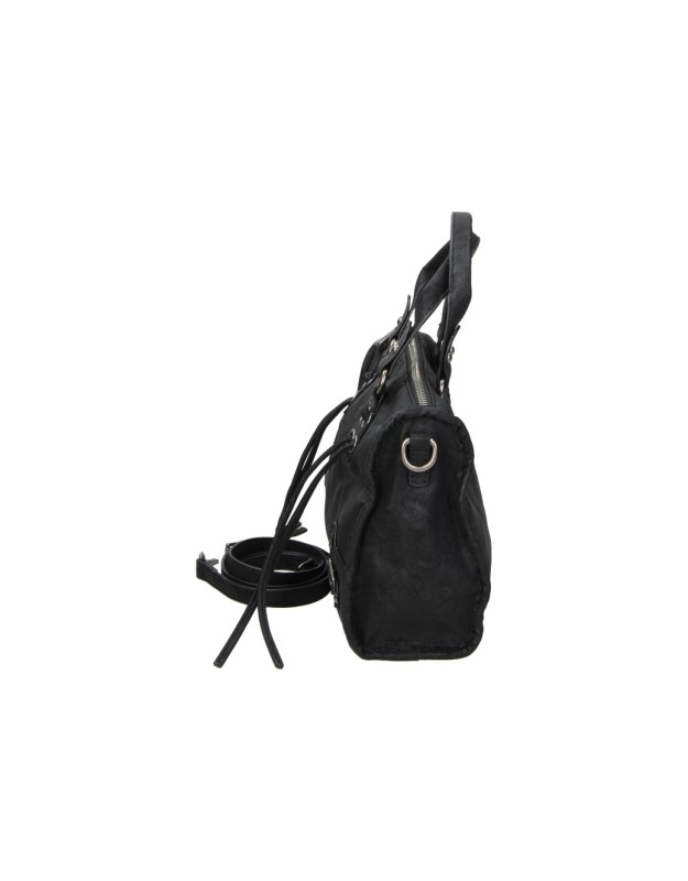 Bolso Bowling LAURA SANZ con Bandolera para Mujer color Negro DFL260280