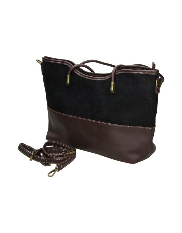 Bolso shopper LAURA SANZ para Mujer color Negro M DLX260389