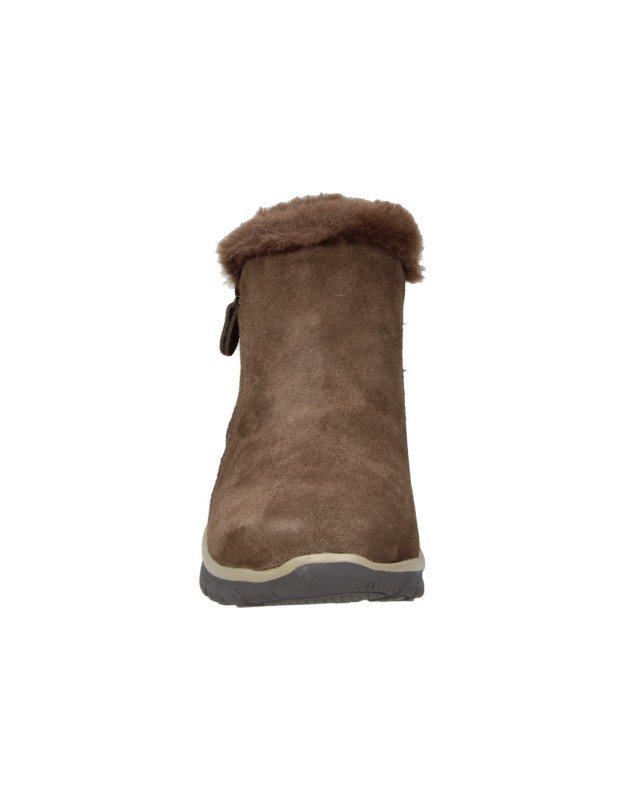 Botines SKECHERS Waterproof Relaxed Fit: Easy Going High Zip 2 para Mujer 168042-CHOC