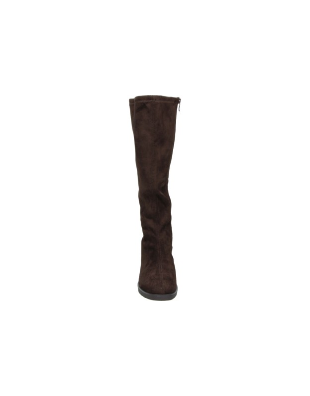 Botas de Tacón D’ANGELA Altas para Mujer Color Marrón DZS31999