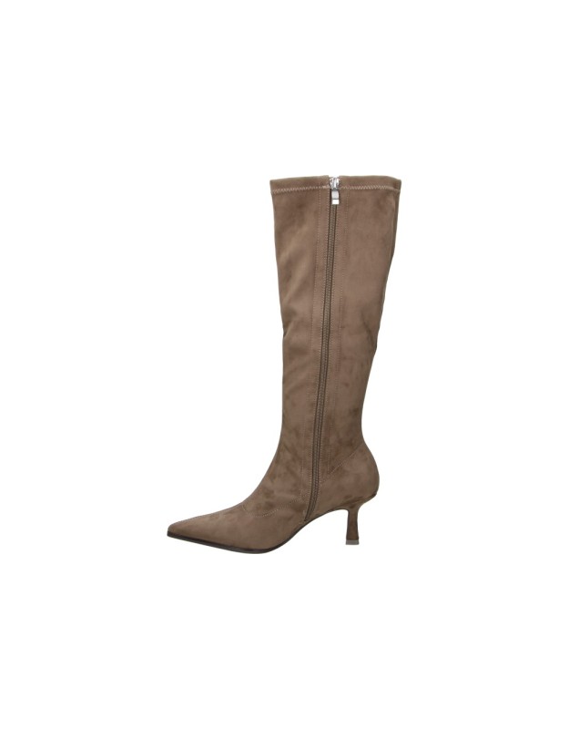 Botas de Tacón D’ANGELA Altas para Mujer Color Taupe DDN31888