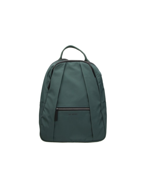 Mochila BEMYND para Mujer color Verde con Bolsillo Frontal y Asas Ajustables BM1042