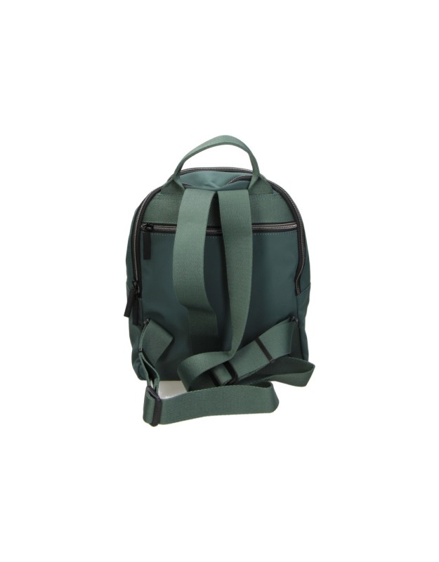 Mochila BEMYND para Mujer color Verde con Bolsillo Frontal y Asas Ajustables BM1042