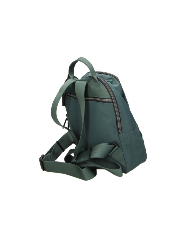 Mochila BEMYND para Mujer color Verde con Bolsillo Frontal y Asas Ajustables BM1042