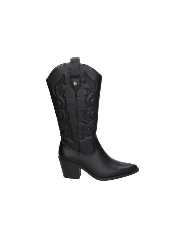 Botas Cowboy D'ANGELA para Mujer color Negro DJC31938