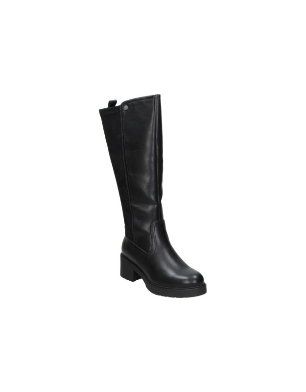 Botas Altas REFRESH Piel Vegana para Mujer color Negro 176306