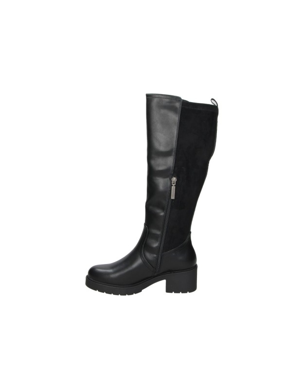 Botas Altas REFRESH Piel Vegana para Mujer color Negro 176306
