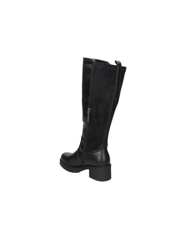 Botas Altas REFRESH Piel Vegana para Mujer color Negro 176306