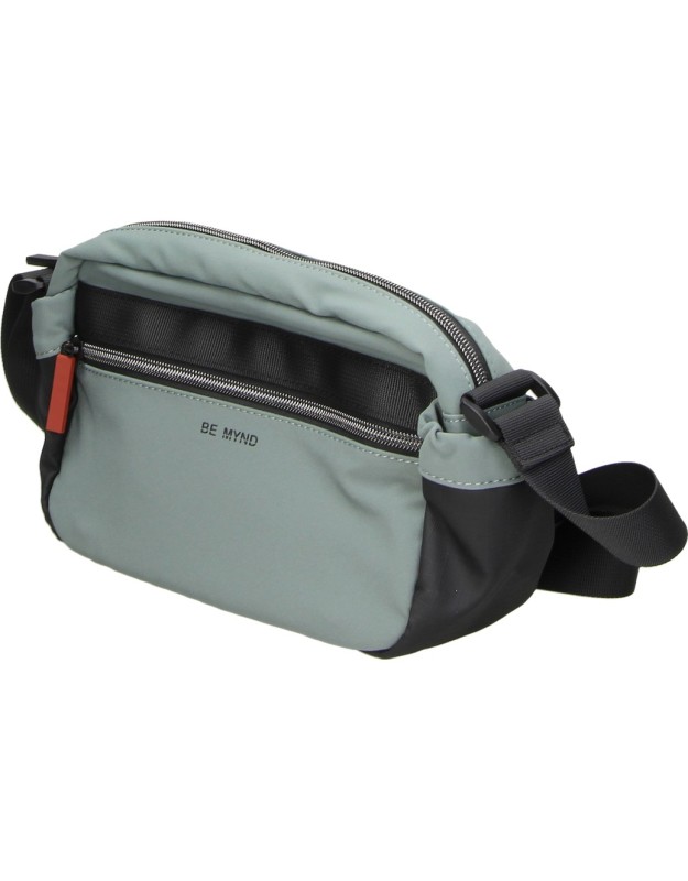 Bolso Bandolera BEMYND para Mujer en Verde y Negro bm1010