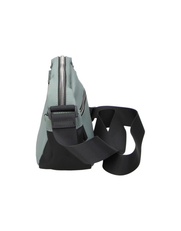 Bolso Bandolera BEMYND para Mujer en Verde y Negro bm1010