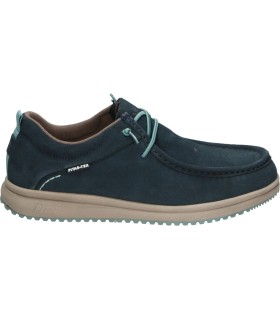 Zapato PITAS de Piel Waterproof Osaka para Hombre en Azul Marino