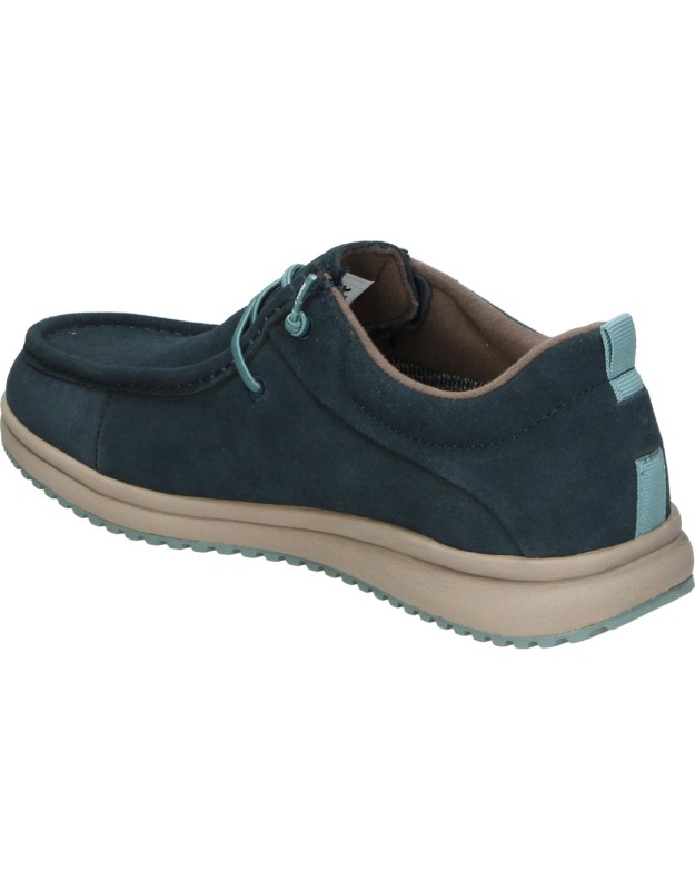 Zapato PITAS de Piel Waterproof Osaka para Hombre en Azul Marino