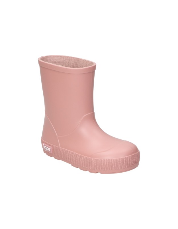 Botas de Agua IGOR Barefoot para Niña Rosas Yogi