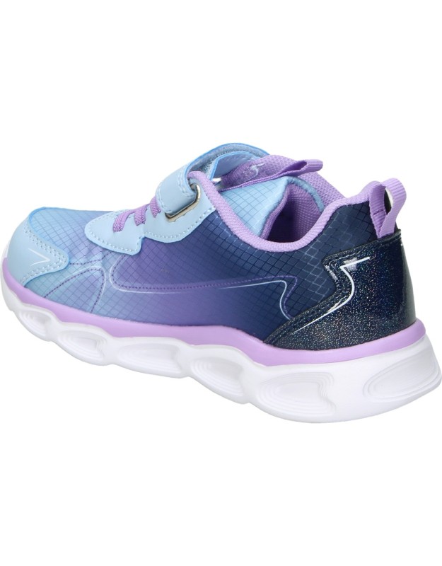 Zapatillas con Luces LEOMIL de Frozen para Niña Morada con Dibujos fz015975