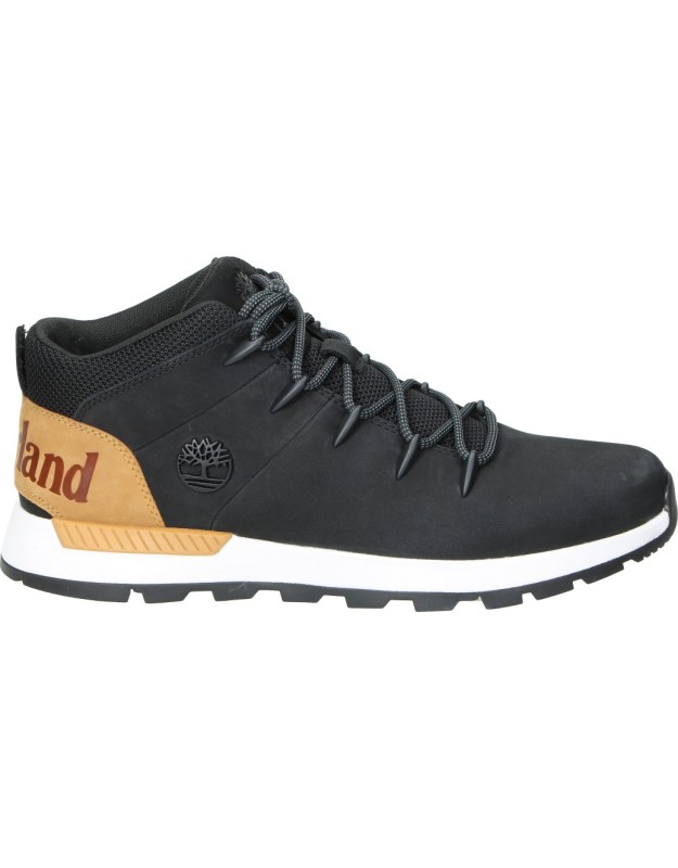 Zapato TIMBERLAND Sprint Trekker para Hombre color Negro con Cuero Premium y Forro ReBOTL TB0A24AB0151