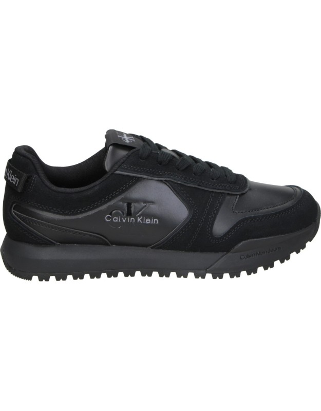 Zapatillas color negro de cómodo CALVIN KLEIN ym0ym014610gj