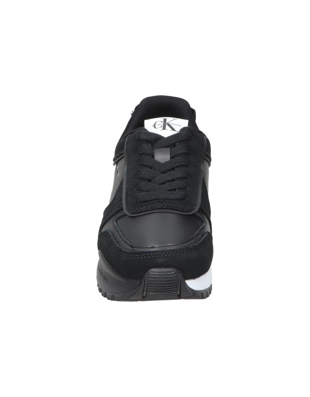 Zapatillas para mujer plataforma CALVIN KLEIN yw0yw020520gm en negro