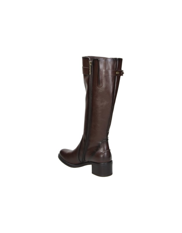 Botas de Tacón CHIKA10 Baiden 17 para Mujer en Color Marrón