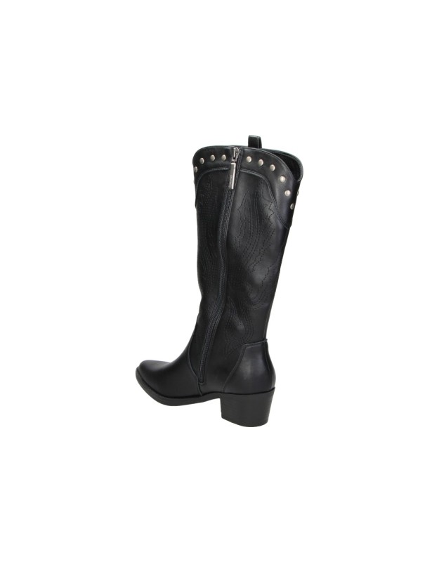 Botas Cowboy RERFRESH para Mujer en Negro con Tachuelas 176149
