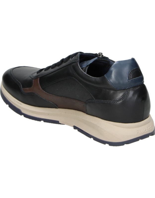 Zapatos de Piel FLUCHOS Karter para Hombre en Color Negro f2530