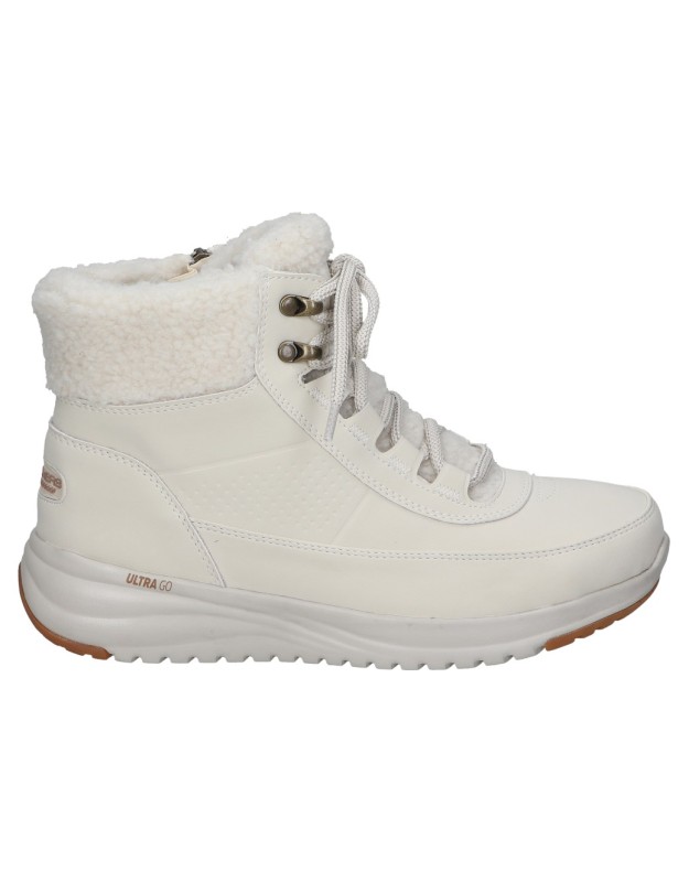 SKECHERS blanco 144756-nat botines para mujer