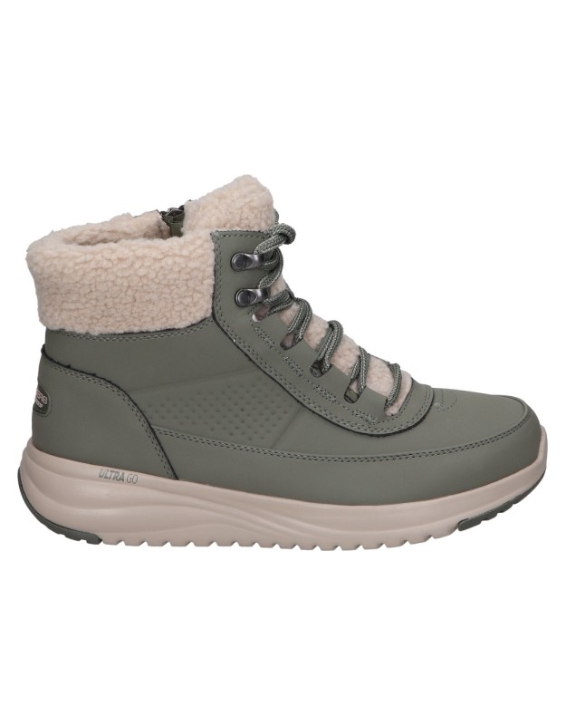 Botines color verde de waterproof SKECHERS 144756-olv